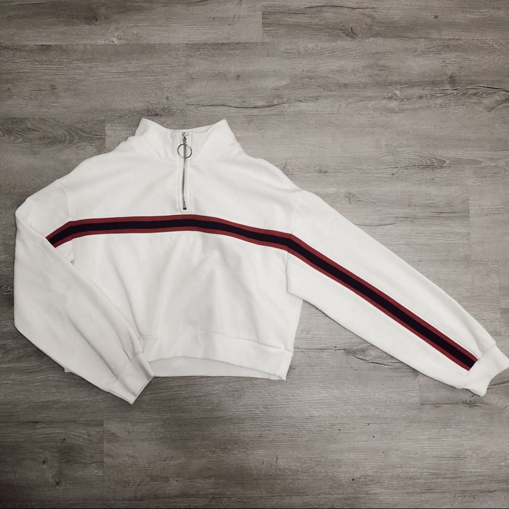 H&M cropped crew neck